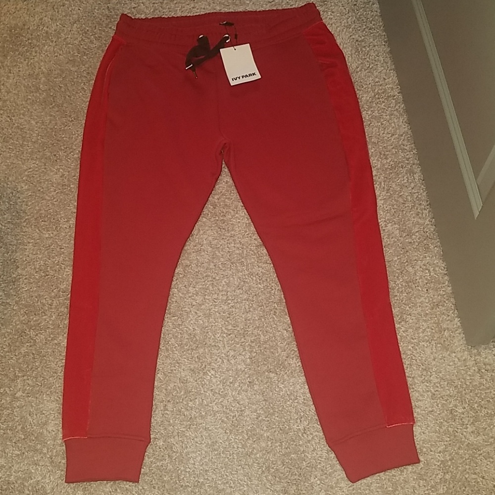 Ivy Park Velvet Joggers